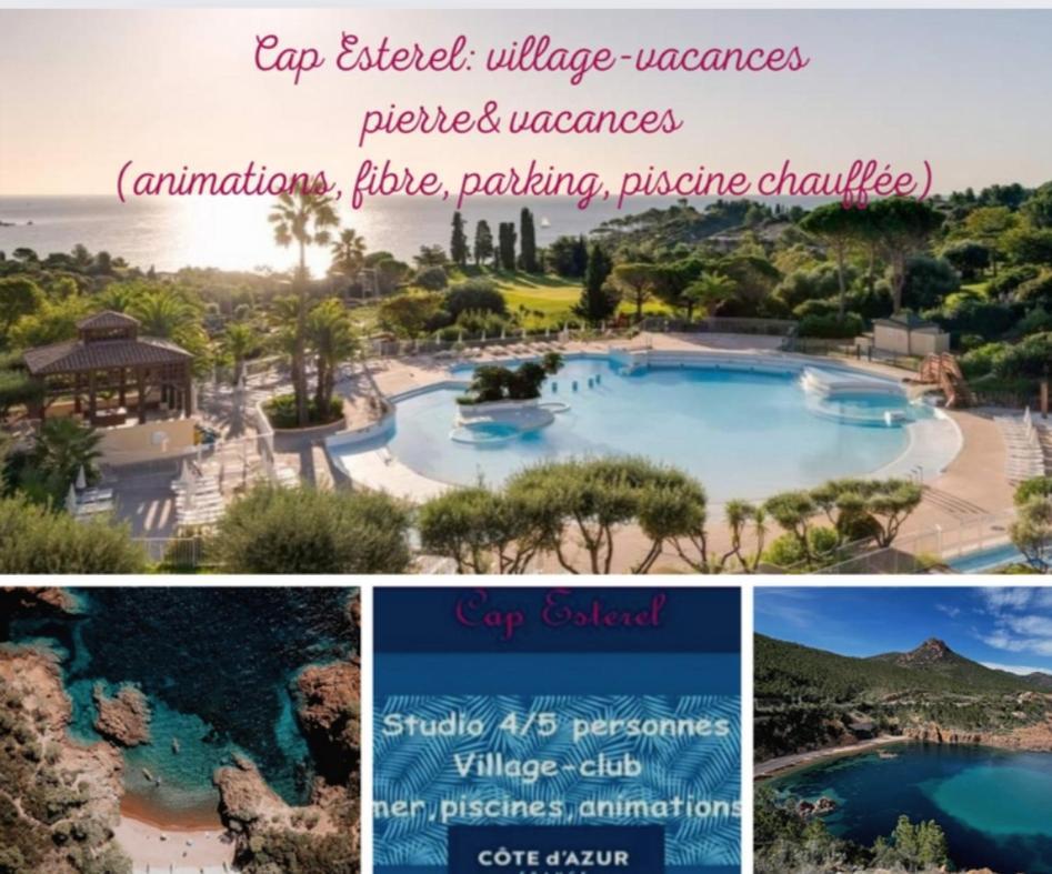Cap Esterel Studio H3 Saint-Raphaël المظهر الخارجي الصورة
